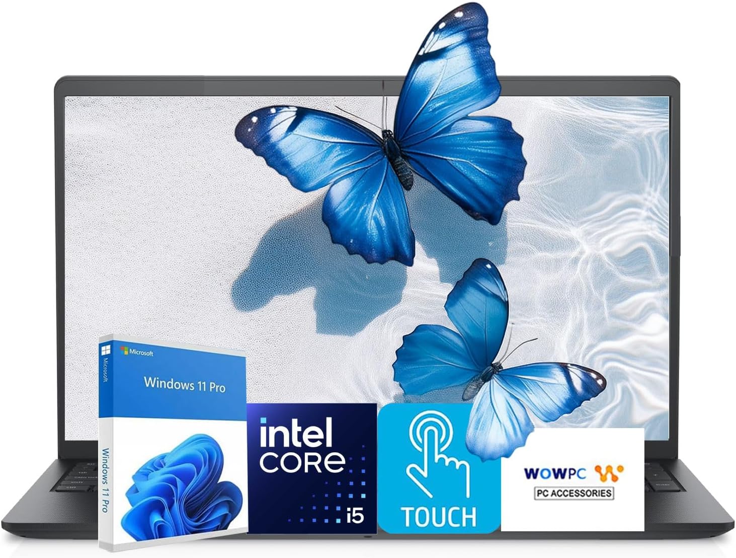 Dell Inspiron Touchscreen Laptop | Intel 10-Core i5-1334U (Beat i7-1250U) | 15.6" FHD Anti-Glare | 32GB RAM |1.5TB Storage (1TB PCIe SSD + 512GB Portable Drive) | Windows 11 Pro | Long Battery Life