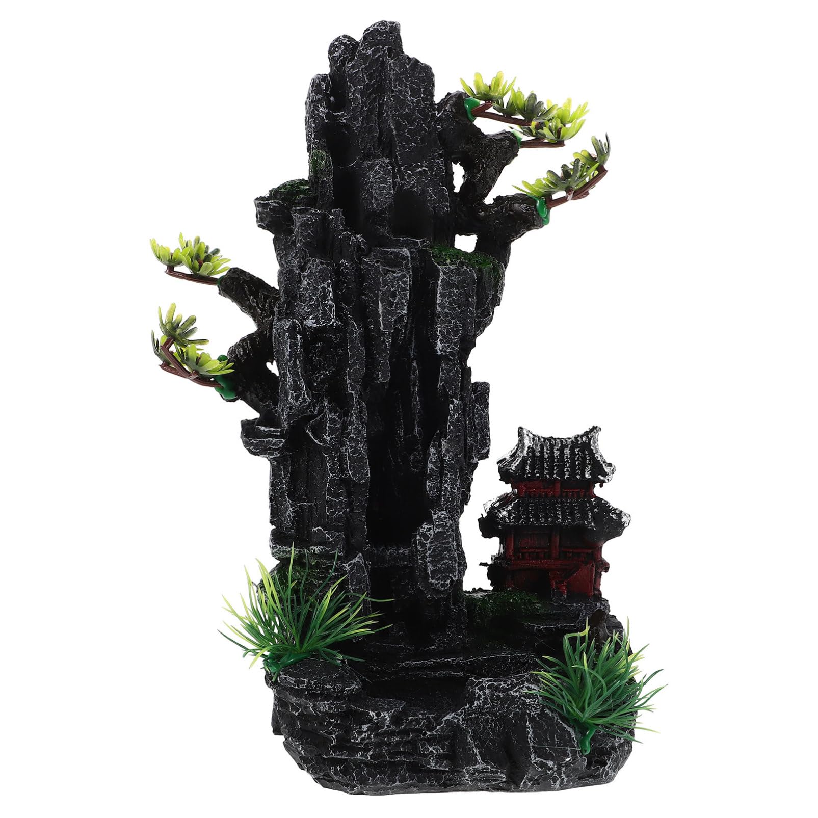 Ornement de montagne artificiel aquarium décor paysage naturel résine