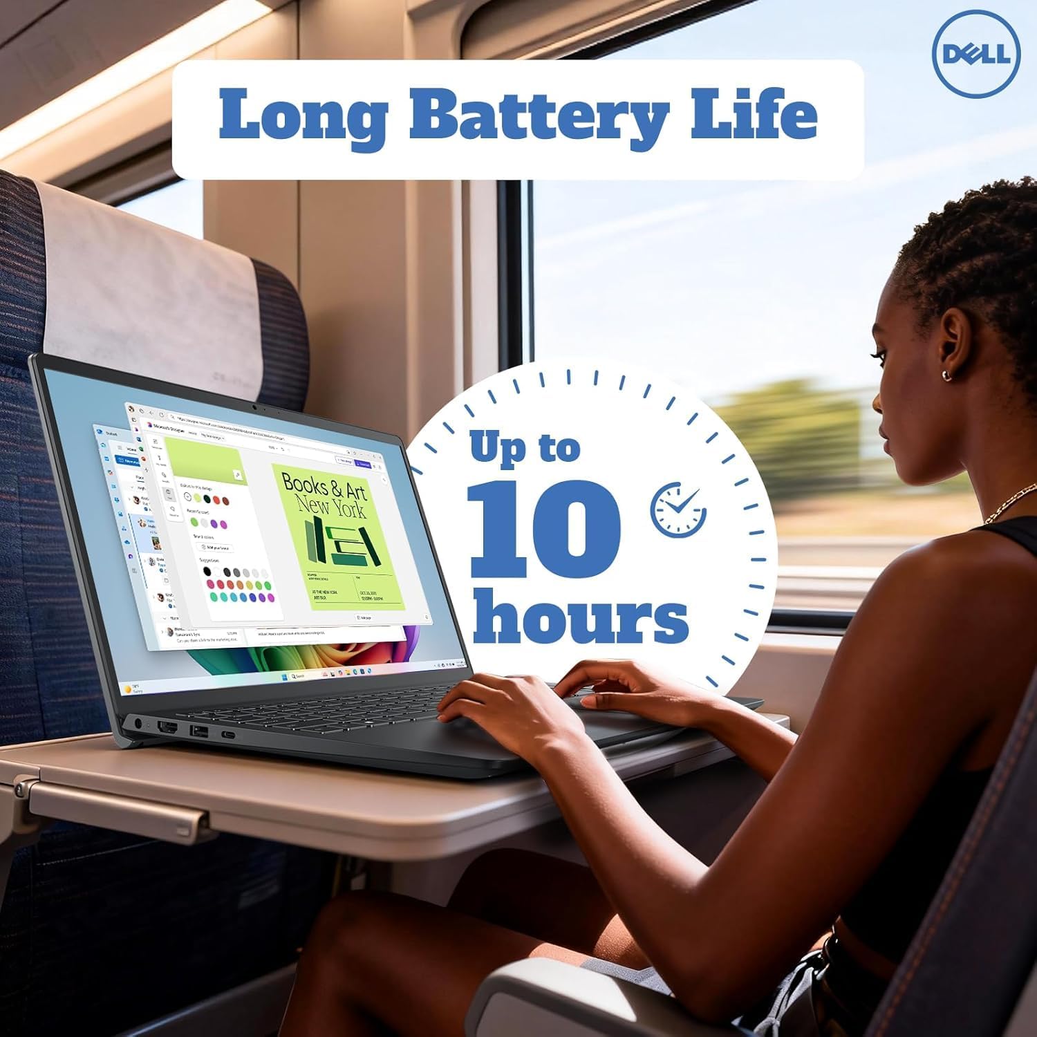 Dell 15 Touchscreen Laptop DC15250, 15.6-inch FHD Anti-Glare Display, Intel Core i7-1355U Processor, 16 GB RAM, 1 TB SSD, Intel UHD Graphics, Backlit Keyboard, Fingerprint Reader, Windows 11 Pro