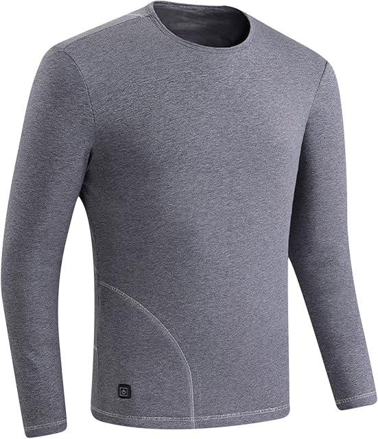 VPQILH Electric Heating Thermal Underwear Set Clearance Women'S Rechargeable Heated Underwear Men'S Usb Shirt And Pants Clothes Washable Long Sleeve Base Layer Warm Top Suit Heated Underwear