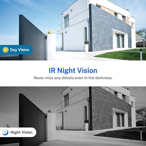 Miniatura 4 de Cámara de timbre de video inalámbrico, detección humana AI, solo WiFi de 2.4 GHz, audio de 2 vías, almacenamiento en la nube (se vende por