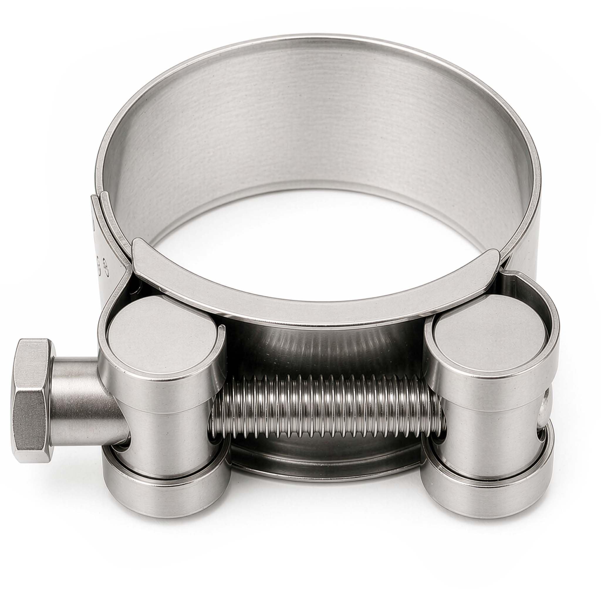 Lot De 2 Colliers De Serrage à Boulons Articulés 32-35mm - Acier Inoxydable - Tuyau Échappement Et Piscine