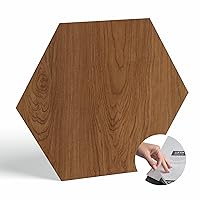 Vista 12 de Lucida Surfaces BaseCore HEX Hexágono de Piso de Vinilo Gris Oscuro 5.75/" Azulejo de Piso Moderno Texturizado DIY Autoadhesivo Despegable