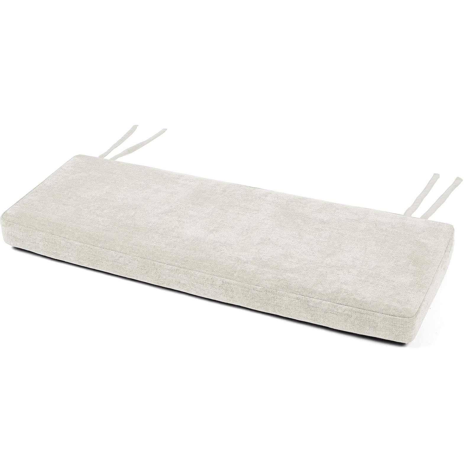 Chenille fabric Thick 5cm Bench Cushion Window Seat Cushion 110x40x5cm