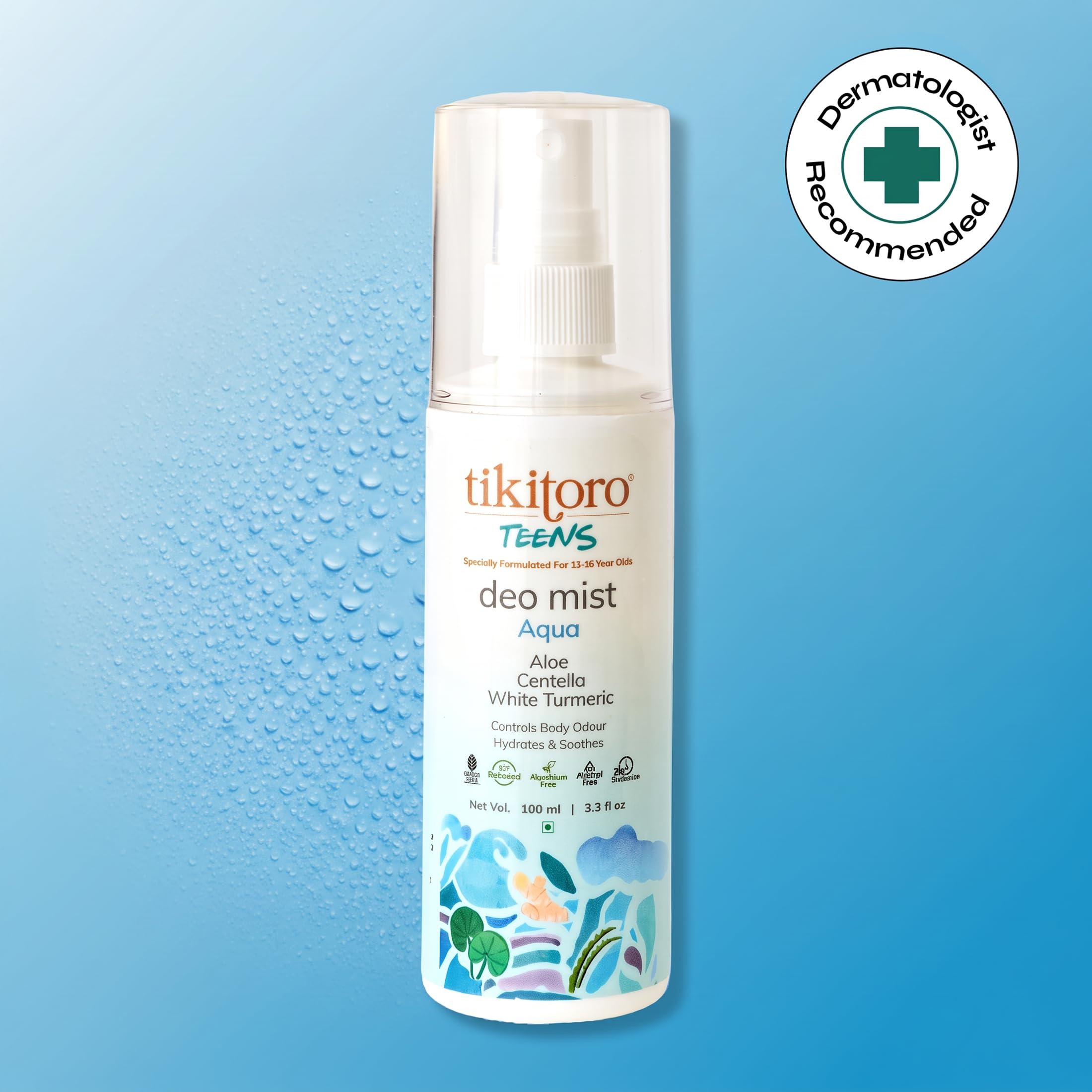 Tikitoro Teens Deo Mist - 8hr Freshness -2