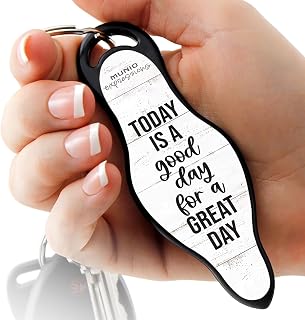 MUNIO Self Defense Keychain – Stylish, Portable Safety Tool for Women & Men – Non-Lethal, TSA Approved, Made in USA
