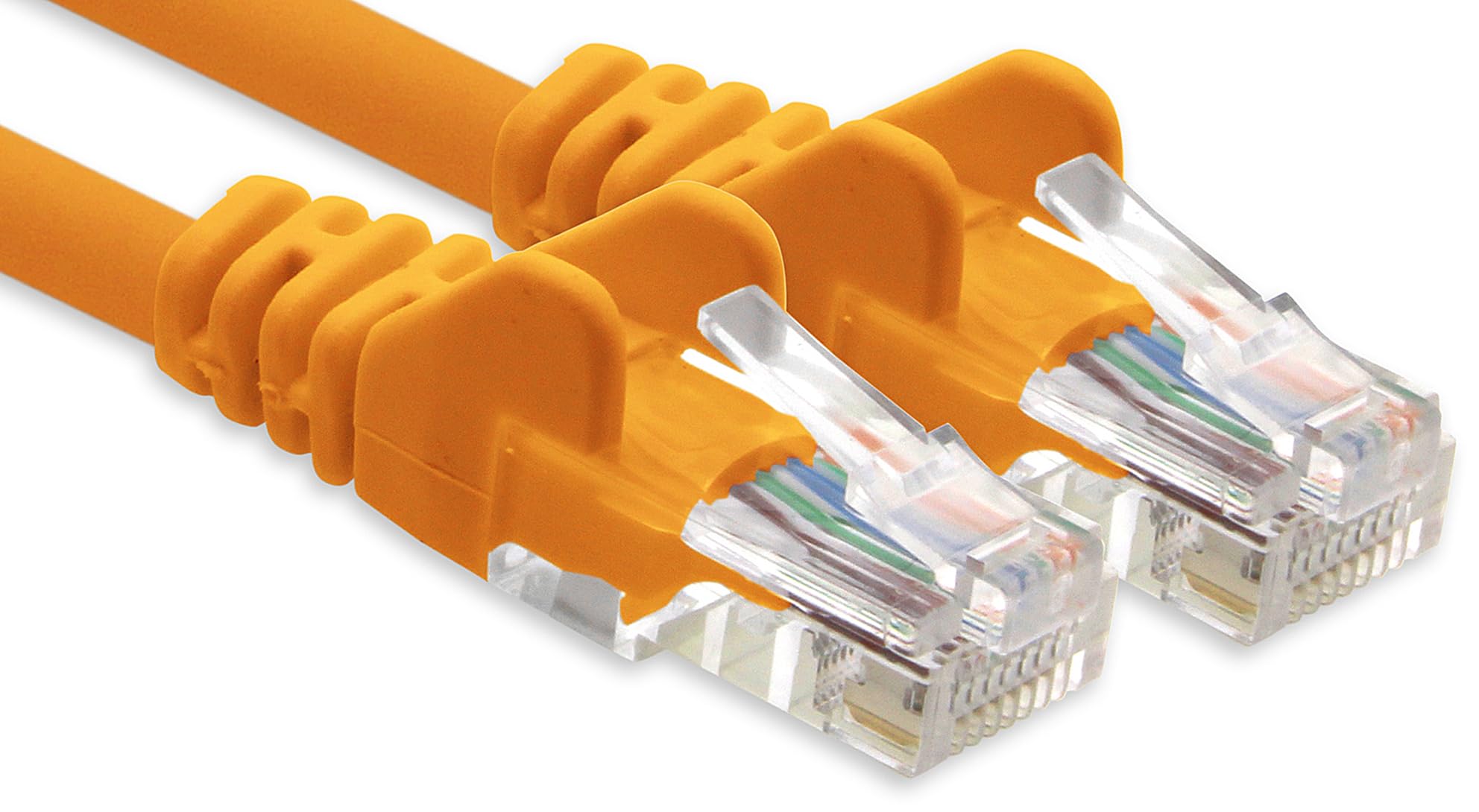 1CONN Netzwerkkabel CAT-6-Kabel RJ45 1x 20 m - Orange