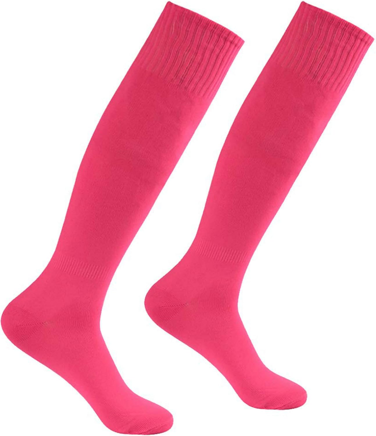 Long Tube Soccer Socks, Atrest Unisex Knee High Solid Sport Football Socks 2-10 Pairs