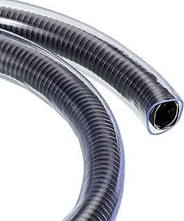 M METERXITY Clear Vinyl Tubing - PVC Hose, Apply to Water Transfer (18mm ID 21mm OD, 3Ft)