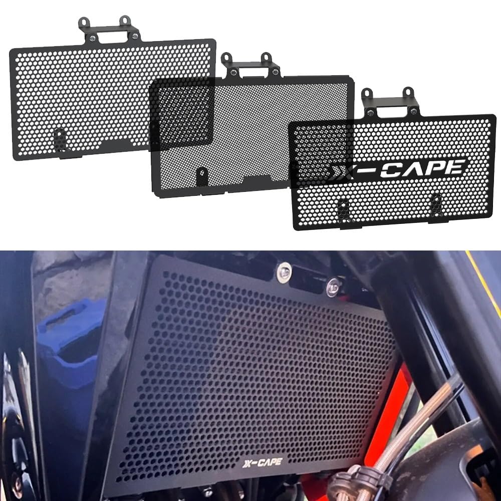OXLLONE Motorcycle Radiator Cover Aluminium Radiator Grille Cover For