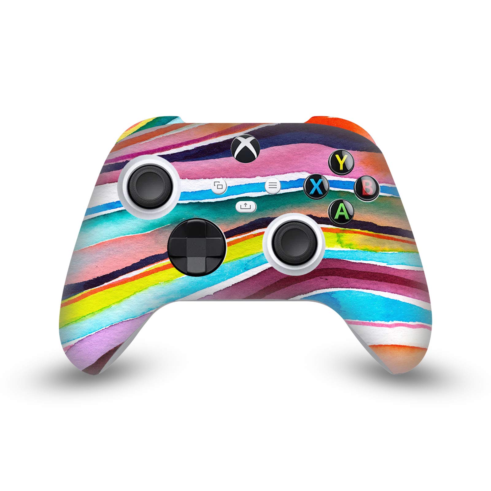 Head Case Designs Sous Licence Officielle Ninola Agate Multi Couches Assortis Enveloppement De Console De Jeu Et Skins Pour Manette compatible avec Xbox Series S Console & Controller Bundle