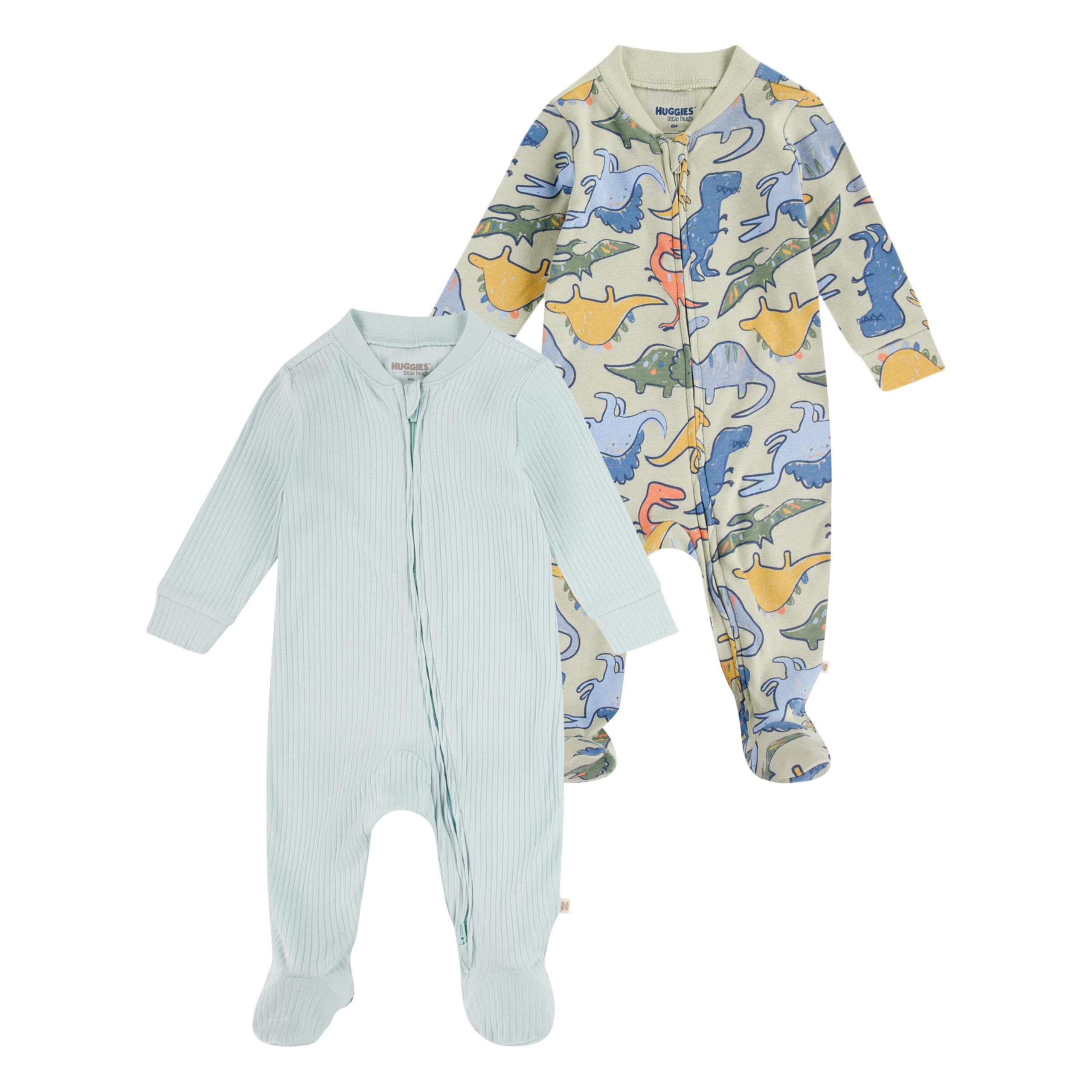 HUGGIES Baby 2-pack Footed Coverall