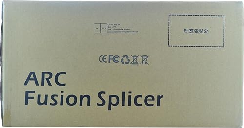 Miniatura 10 de SKYSHL Empalmador de fusión de fibra óptica ARC de alineación de núcleo (con electrodos de 5 pares+2 baterías+kit de cuchilla de fibra) Máquina de