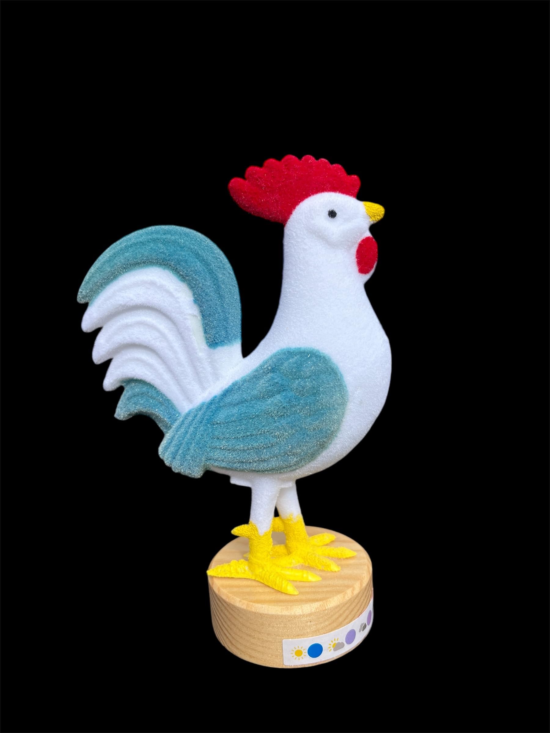Galo de Barcelos - Gallo Que Cambia de Color, indicador Visual de Humedad, Galo do Tempo