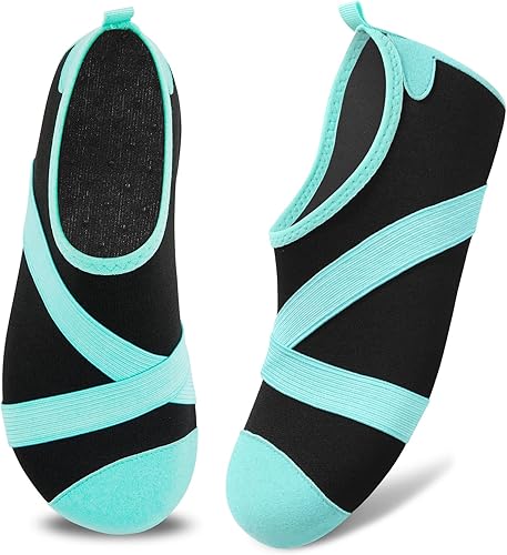 Miniatura 2 de VIFUUR Zapatos de agua para hombre y mujer, calcetines acuáticos de secado rápido para playa, natación, yoga, deportes al aire libre