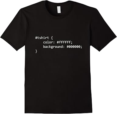 Coding Gear Código de programación Playera, Color, Talla Male Large ...