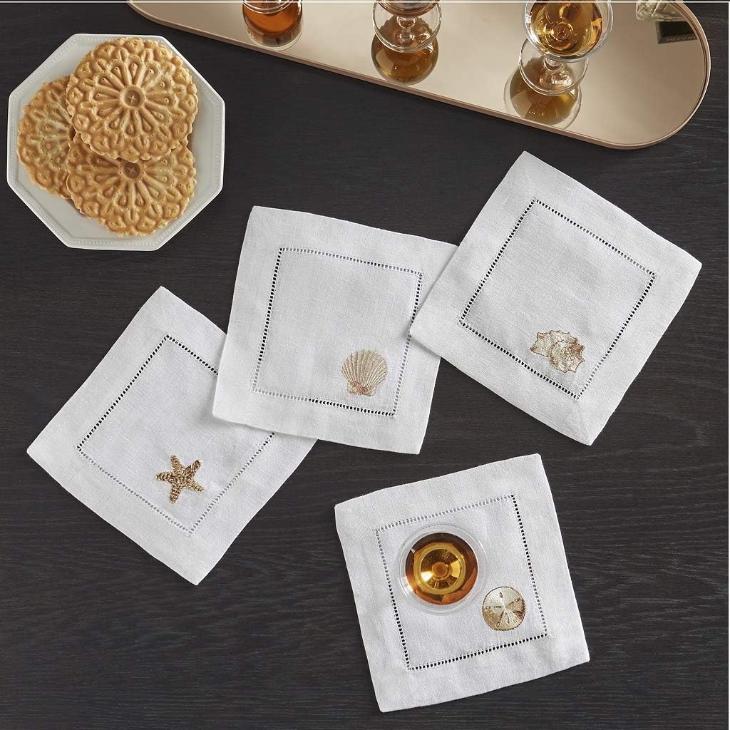 Beachcomber - S/4 Cocktail Napkin 6X6
