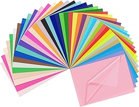 480 Sheets of Colourful Tracing Paper, 40 Colours, Tissue Paper Packaging Material, Tissue Paper 20 x 29 cm, Tissue Paper for Birthday Parties, Holidays, Weddings, Crafts, Decoration
