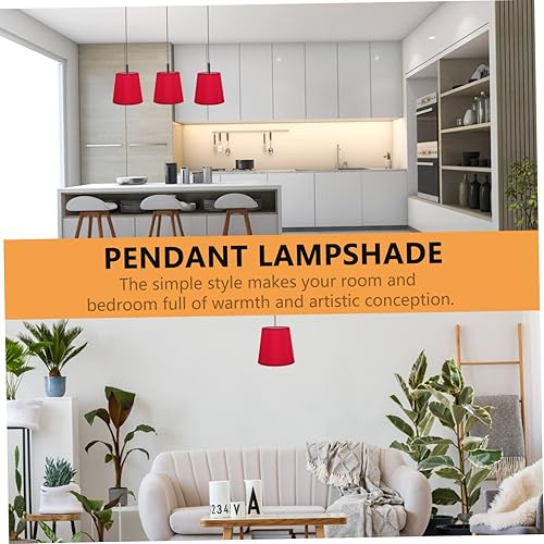 Miniatura 8 de DOITOOL Pantalla de tela para decoración de burbujas, lámpara de escritorio, apliques de pared negros, pantallas de repuesto para lámparas de mesa,