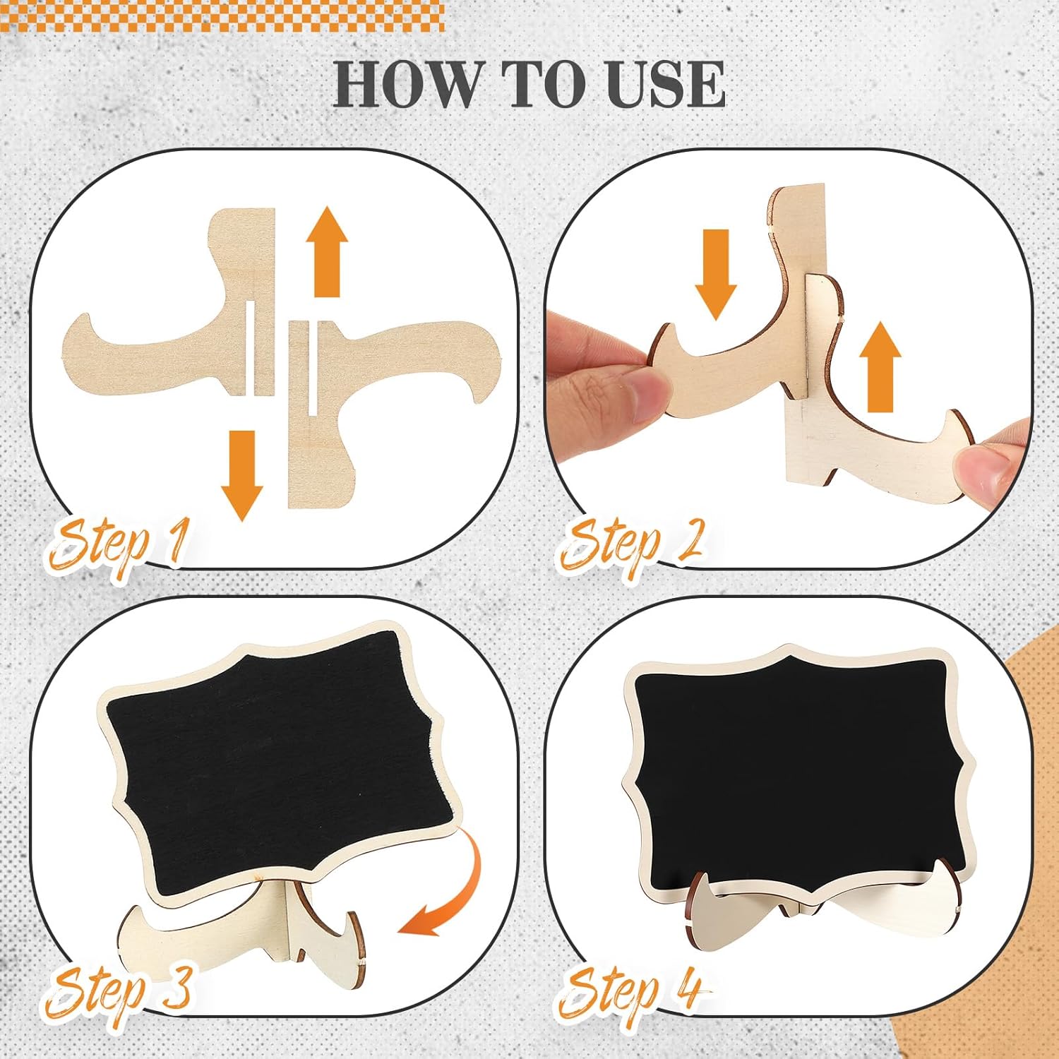 10 Pack Disposable Chafing Dish Buffet Set, Include Dish Serving Trays, Utensils, Mini Chalk Board Labels with Easel Stand and Replacement Stickers for Events, Parties, Catering