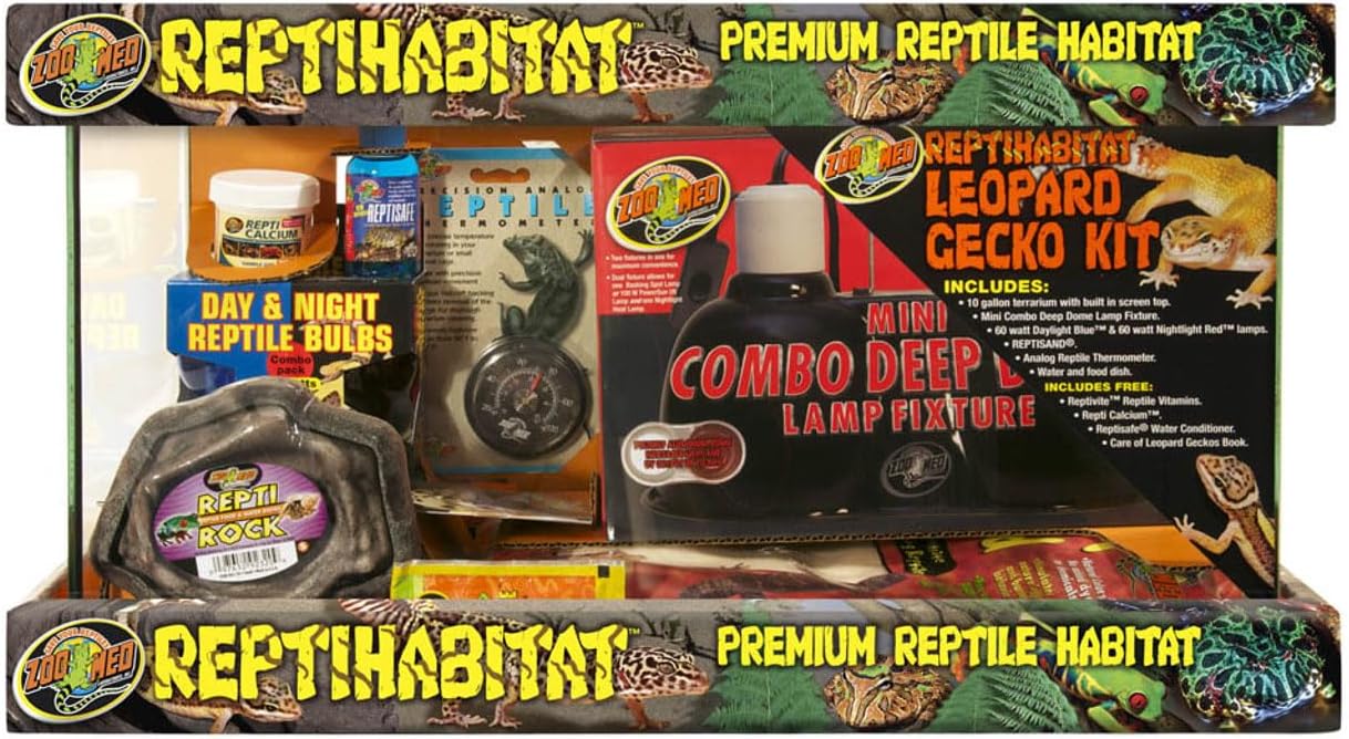 Zoo Med Leopard Gecko Kit 10 Gallon