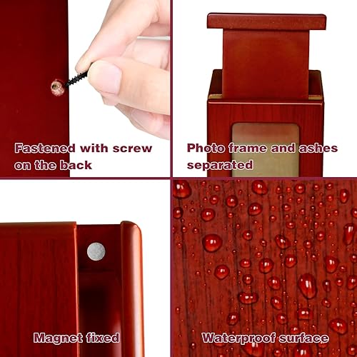 Miniatura 2 de Urnas de mascotas para gatos, urna de foto de gato, caja de cremación de mascotas, urna de gato para cenizas, urnas para cenizas de gato, color