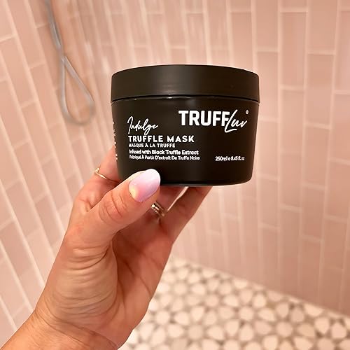 Miniatura 5 de TruffLuv Indulge Collection - Máscara de trufa - Mascarilla hidratante fortalecedora para el cabello, antienvejecimiento mejora el brillo, 8.45