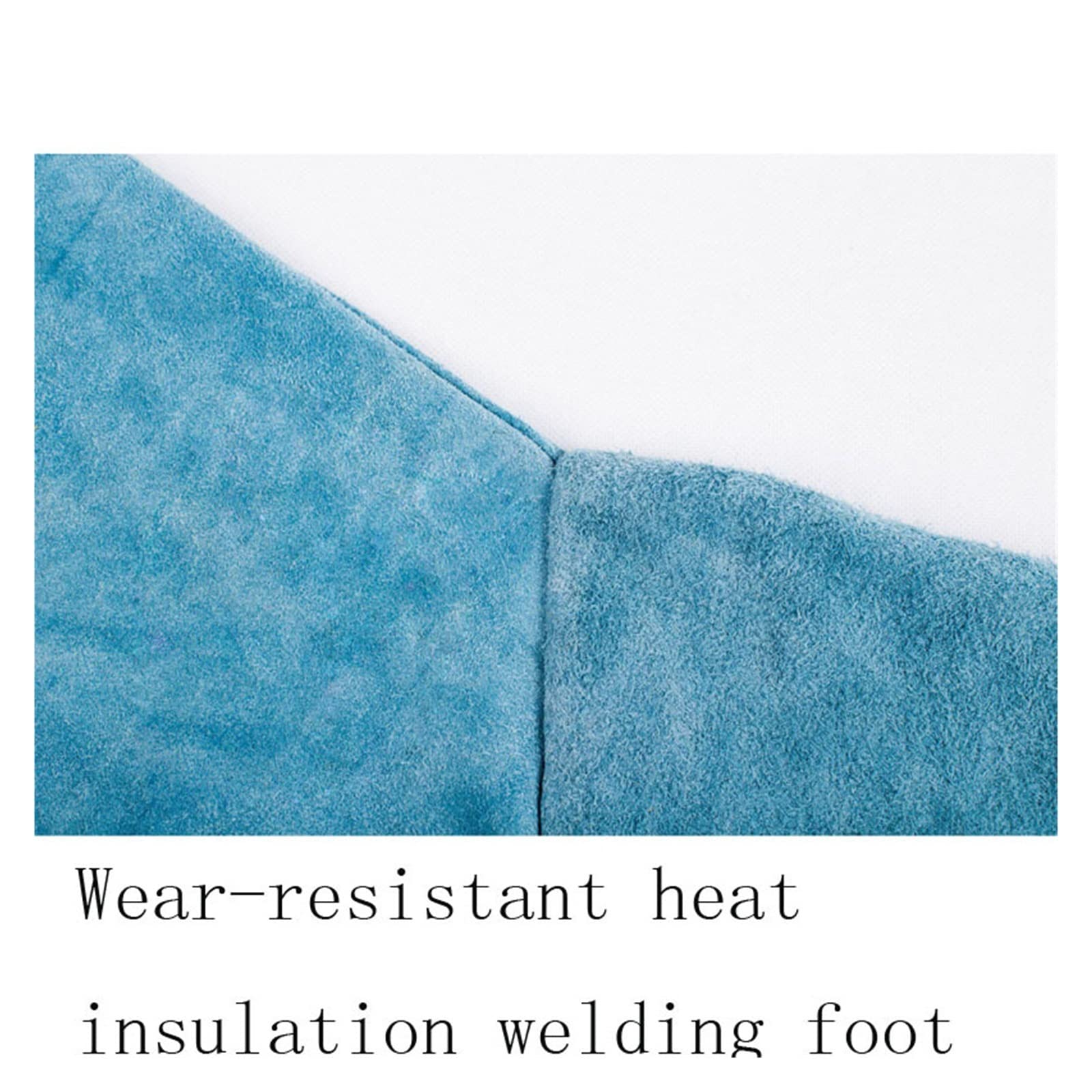 Tablier soudeur, Soudage de travail en cuir longues chaussures en cuir Soudage de feu de feu de feu de soudage du pied en cuir chaussures longues chaussures