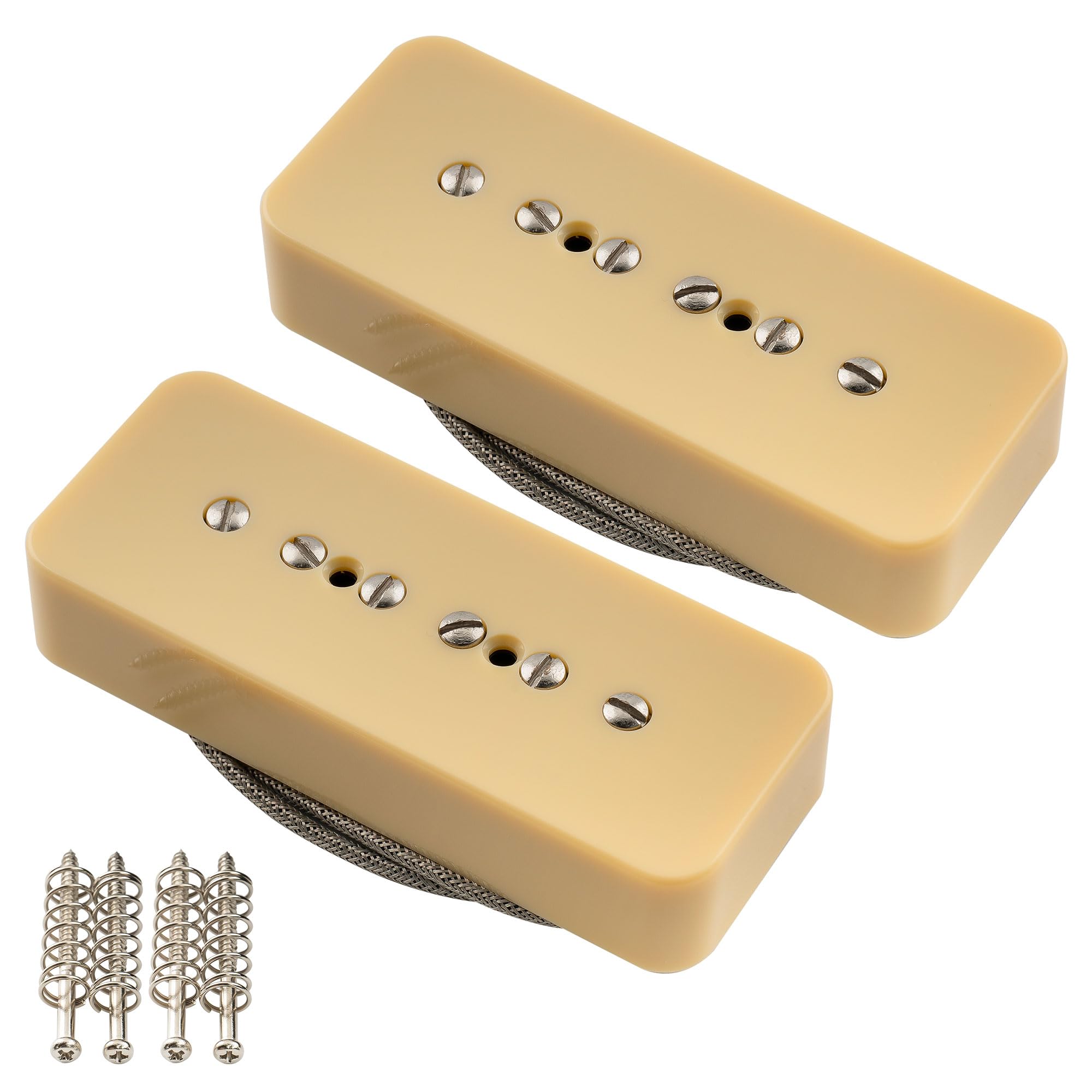 Amazon.com: Musiclily Pro P90-BLA Alnico 5 P90 Soapbar Single Coil