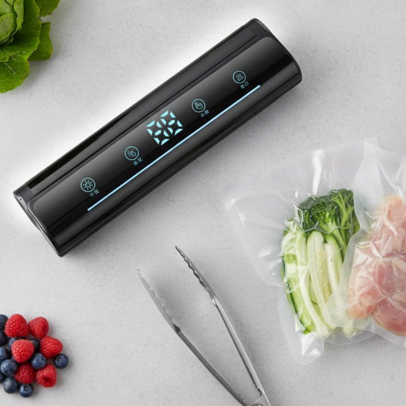 Fast Continuous Sealing Automatic Vacuum Sealer Freezer | Fast Continuous Sealing Automatic Vacuum Sealer Freezer Frost Damage Protection Food Multiple Modes Sous Vide Friendly for-image-33
