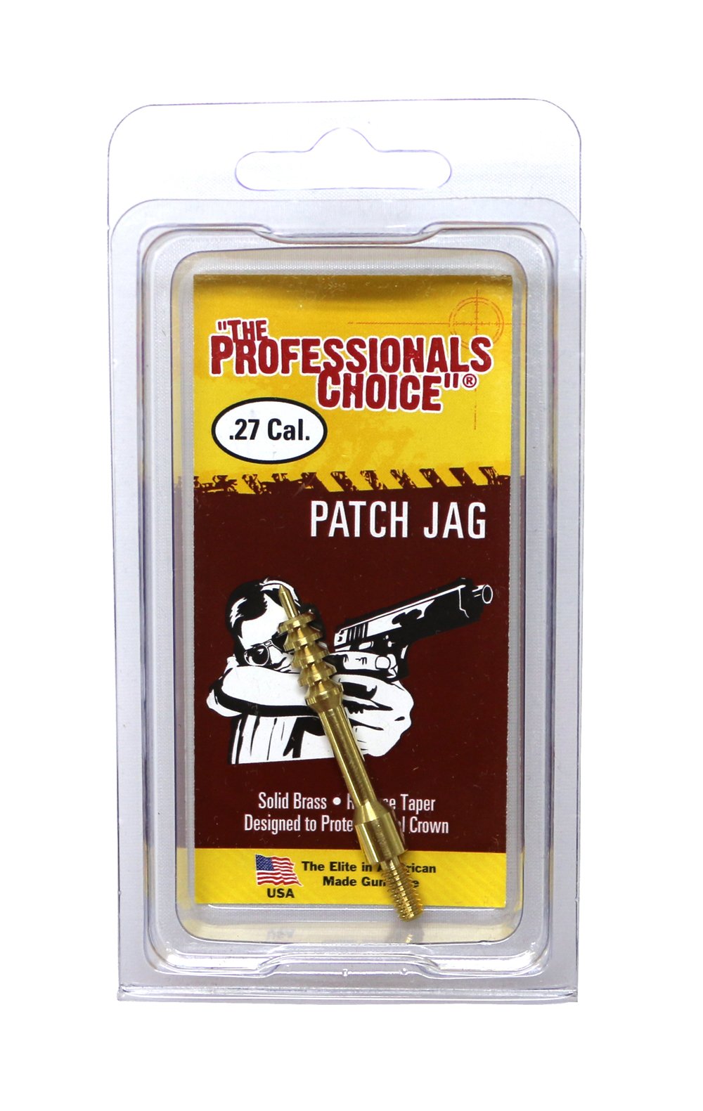 The Professional's Choice Brass Patch Jag.270 Caliber