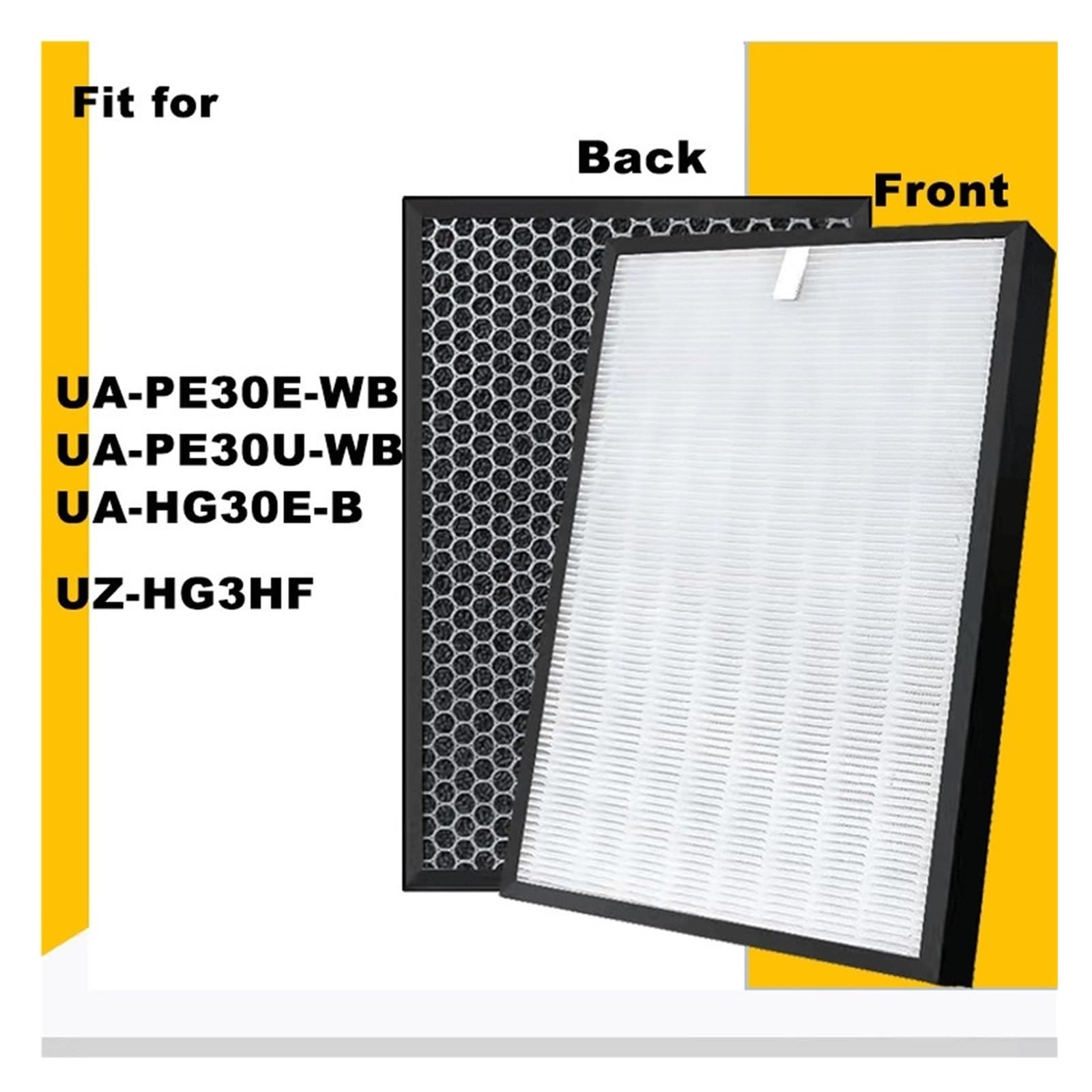 Sostituzione Del Filtro Hepa 13, Compatibile Con Sharp, Purificatore D'aria For UZ-HG3HF E Filtro Al Carbone Modello UA-PE30E-WB UA-PE30U-WB Parte