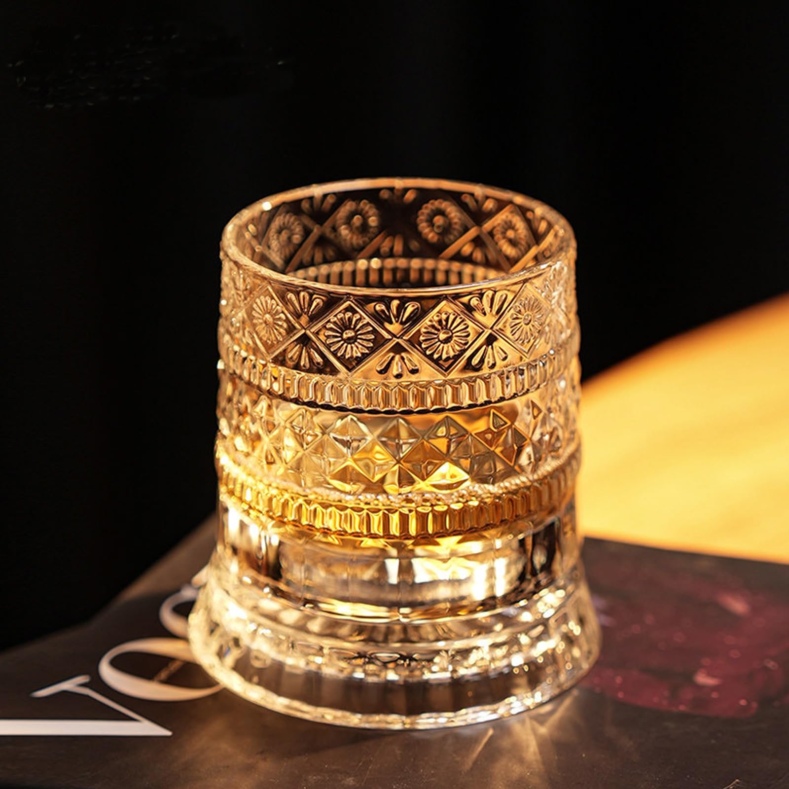 Verre à whisky et vin rouge à rotation universelle de 280 ML