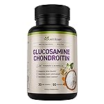Nature\'s Base Glucosamine Chondroitin MSM Collagen - Joint Support Supplement for Mobility, Flexibility, & Comfort - with Turmeric, Boswellia - for Men & Women - 90 Capsules