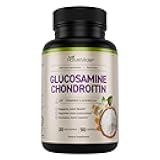 Nature's Base Glucosamine Chondroitin MSM Collagen - Joint Support Supplement for Mobility, Flexibility, & Comfort - with Turmeric, Boswellia - for Men & Women - 90 Capsules