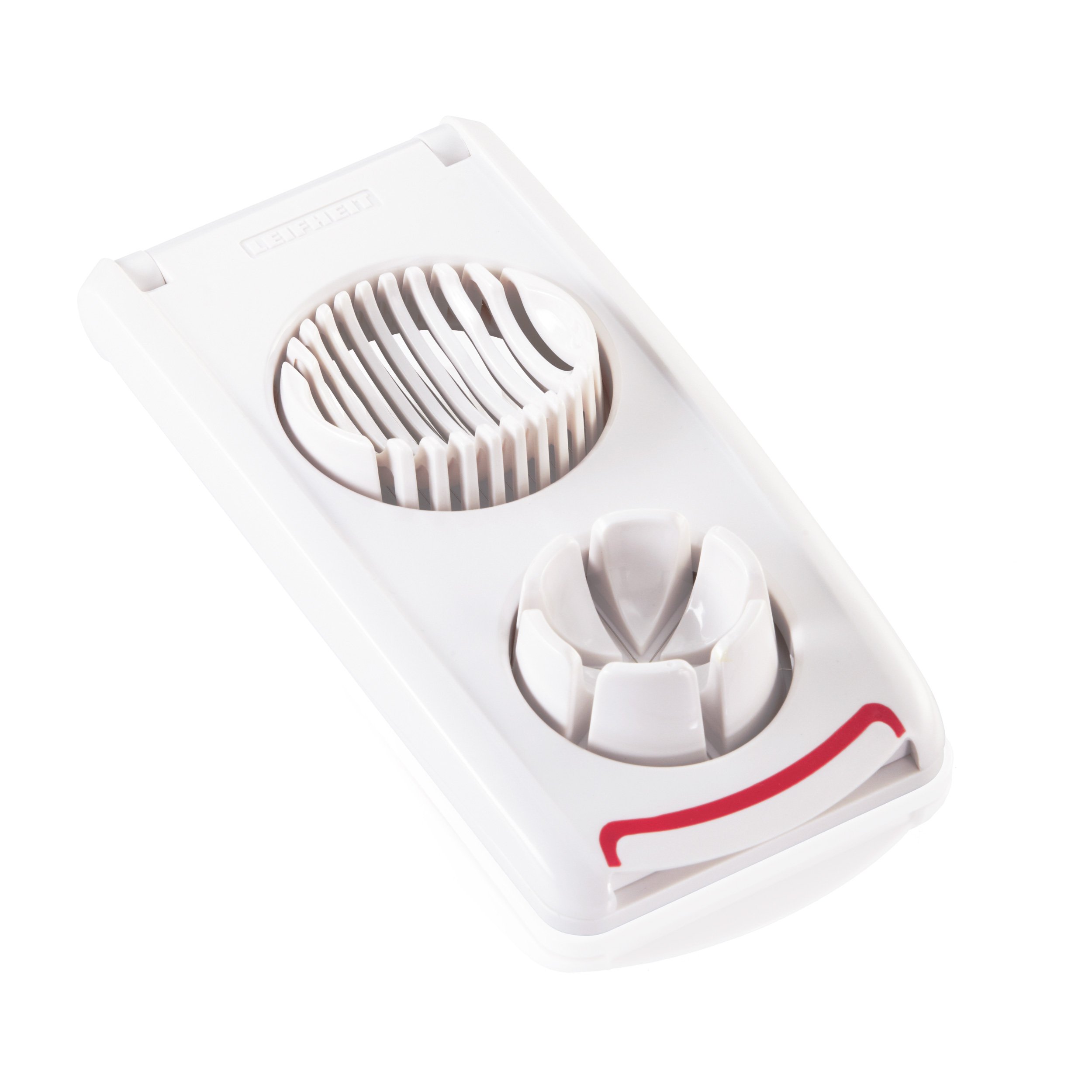 Combi Egg Cutter, White/Red