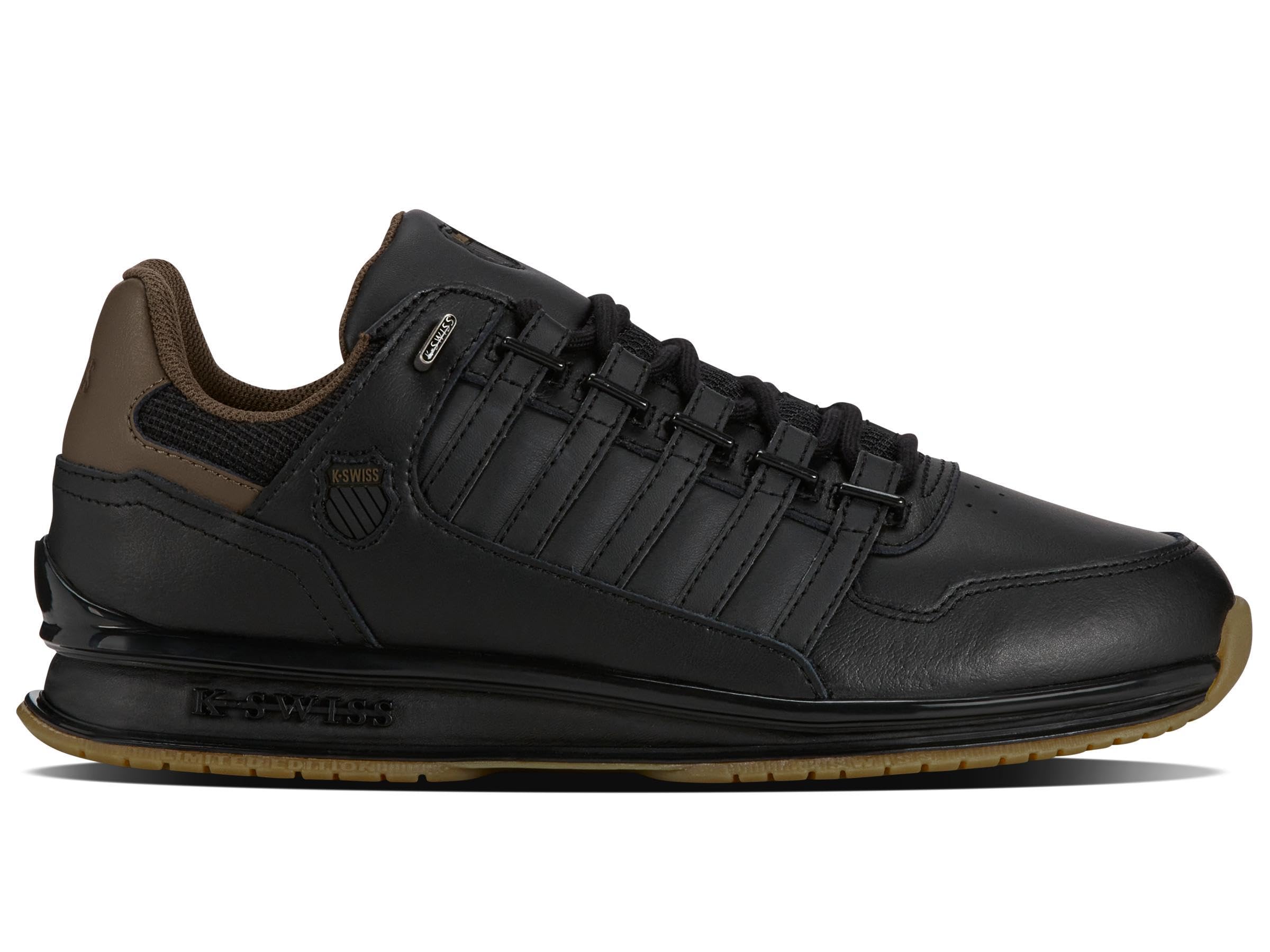 K-Swiss Men's Rinzler GT Trainers, Black Teak Gum, 7.5 UK
