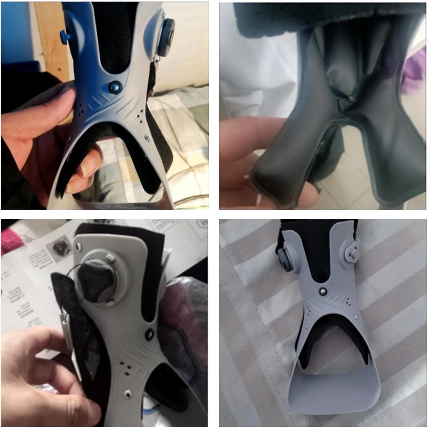 Soporte para la Periostitis Tibial Mavdecll, Soporte para pie caído, diseño con protección de airbag y Cordones Ajustables, Soporte ortopédico para el Tobillo, estabilizador del