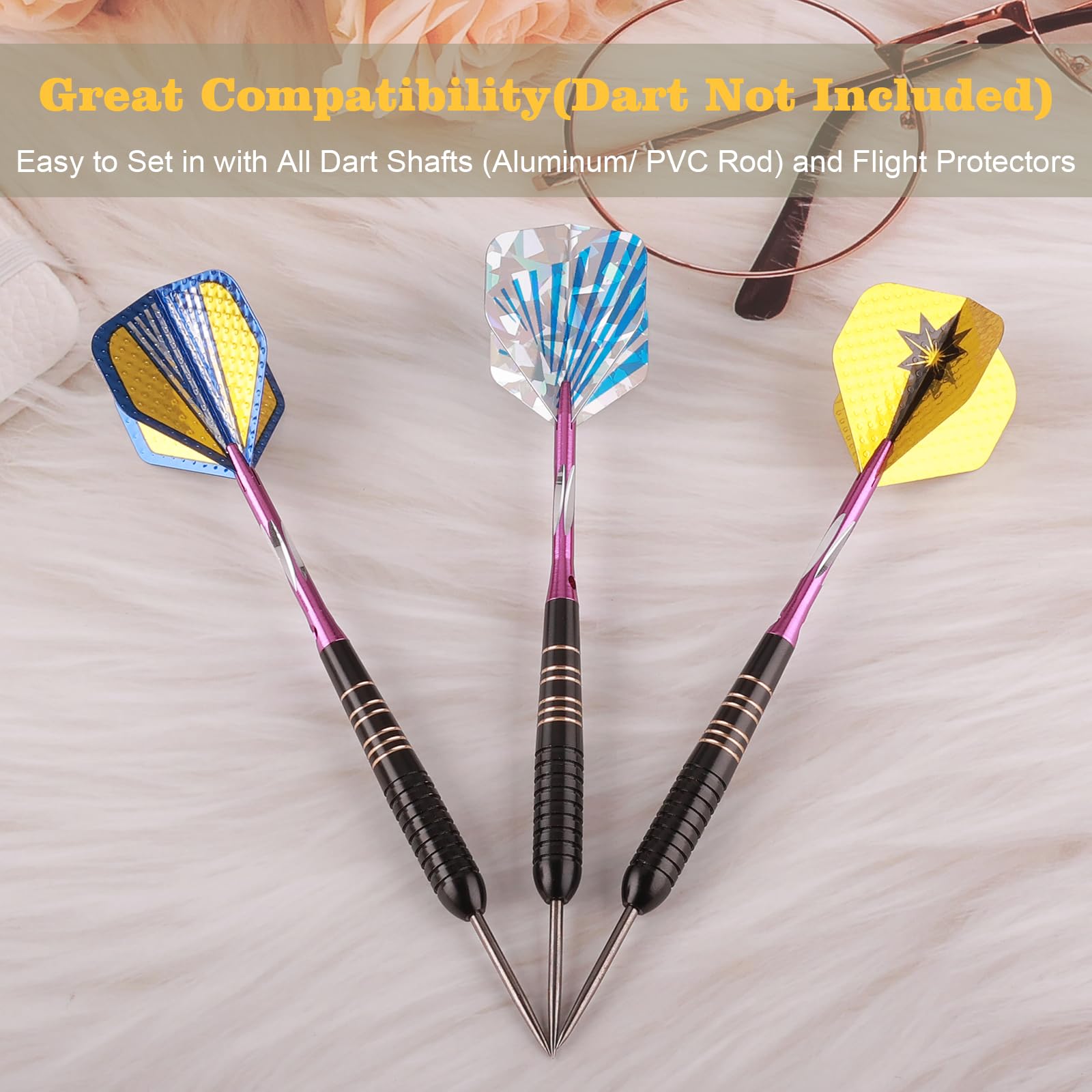 90 Alette Per Freccette In PET - Standard Per Soft E Steel Tip