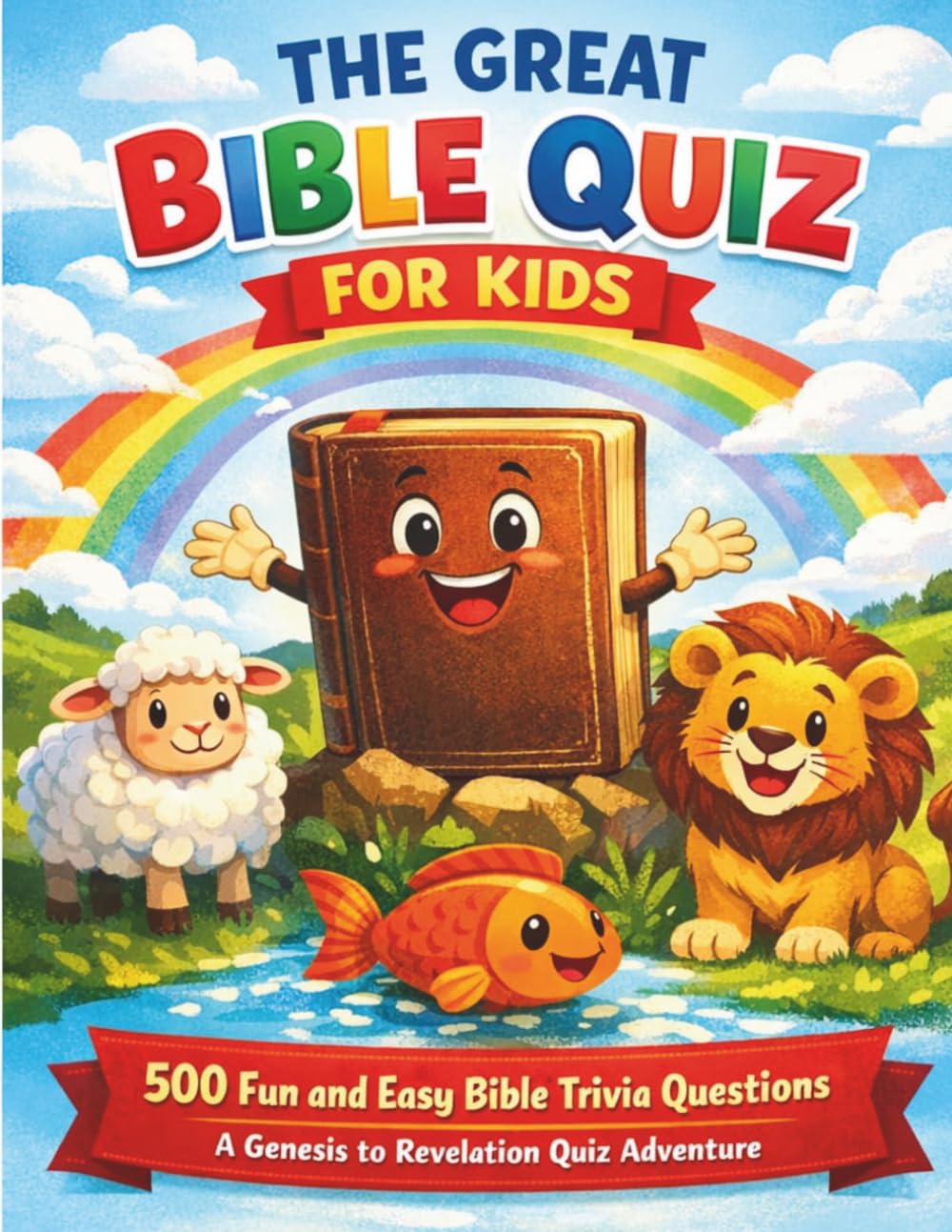 The Great Bible Quiz for Kids: 500 Fun and Easy Bible Trivia Questions (Bible knowledge Series)