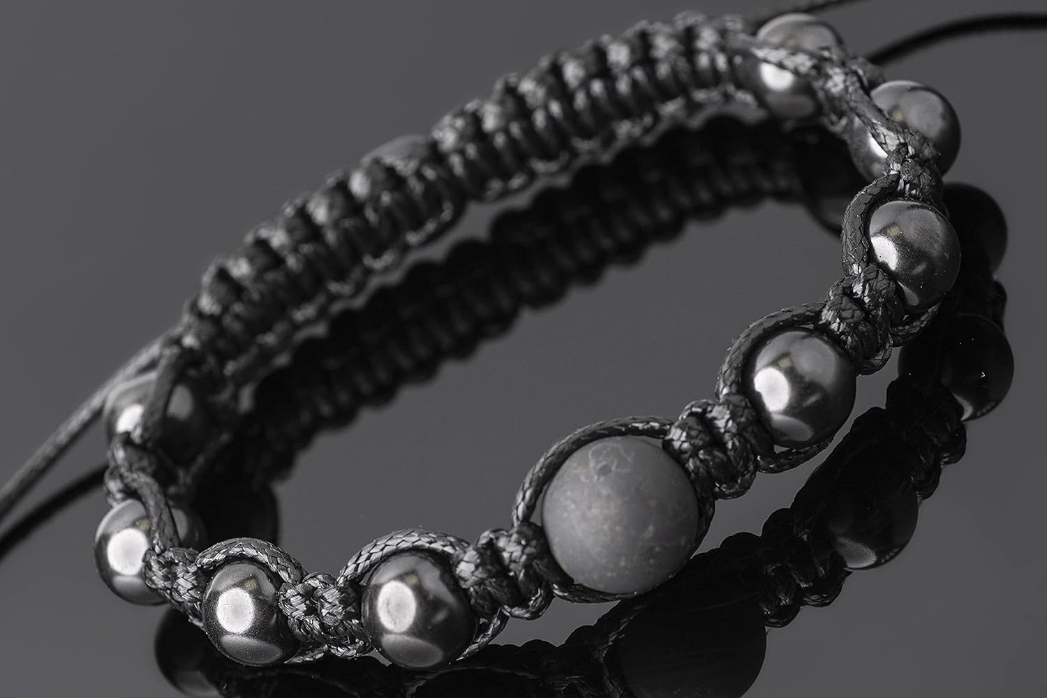 Shungite Bracelet - for Grounding - when Worn absorbs the influenses from electronic Gadjet - Real Shungite Stone Type II - Comes wich Certificate - Image 7