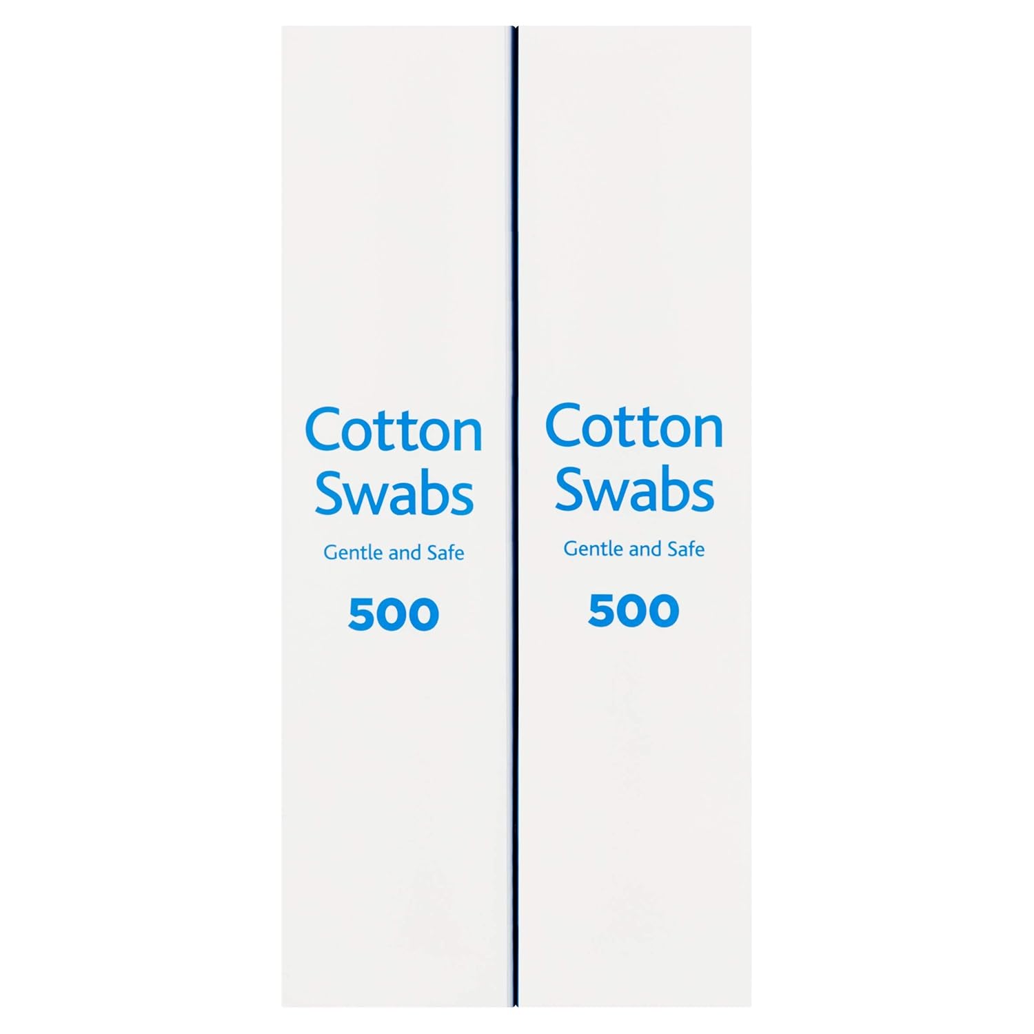 Equate Cotton Swabs Twin Pack, 1000 Count - 2 Pack (for Ears, Beauty, Makeup, Babies, Dogs, Pets, and More). Includes 2000 Count Total (4x 500 Count = 2000 Total).