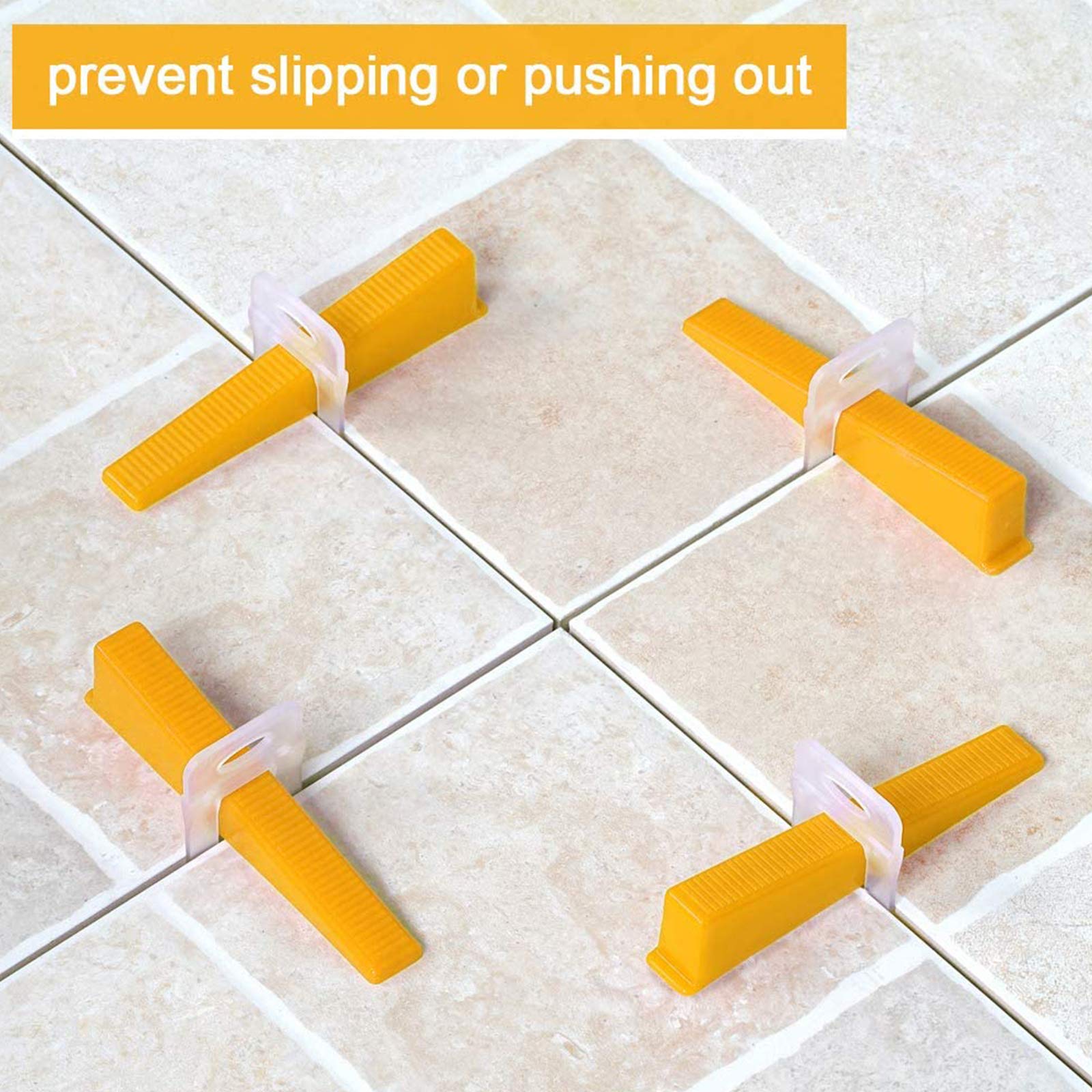 Pinza Per Pavimenti E Pareti Pinze Di Sistema Di Livellamento Per Piastrelle Pinze Da Pavimento Per Piastrellisti Strumenti Per La Posa Di Piastrelle Con 100 Pezzi Di Zeppe,3mm