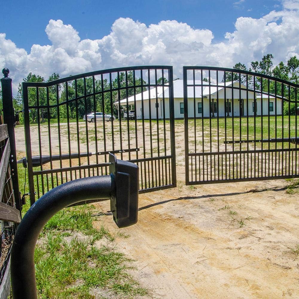 Installed Mighty Mule Gate Opener on a Dual Gate