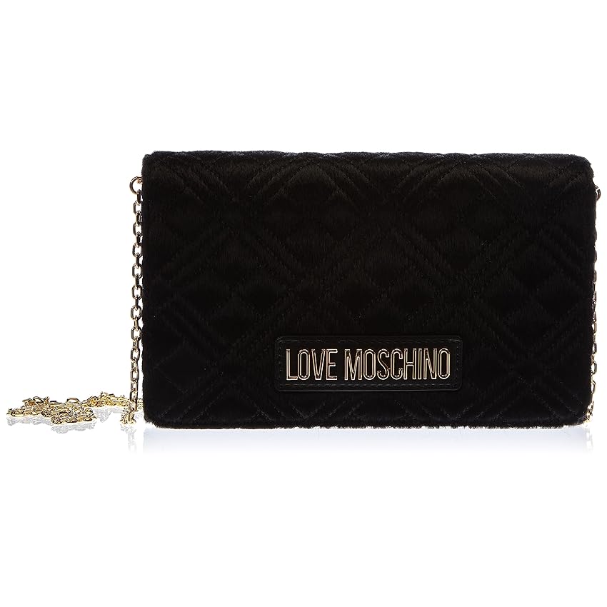 Immagine del prodotto Love Moschino Jc4079pp1h, Borsa a Spalla Donna, Nero Oro, 22X14X7