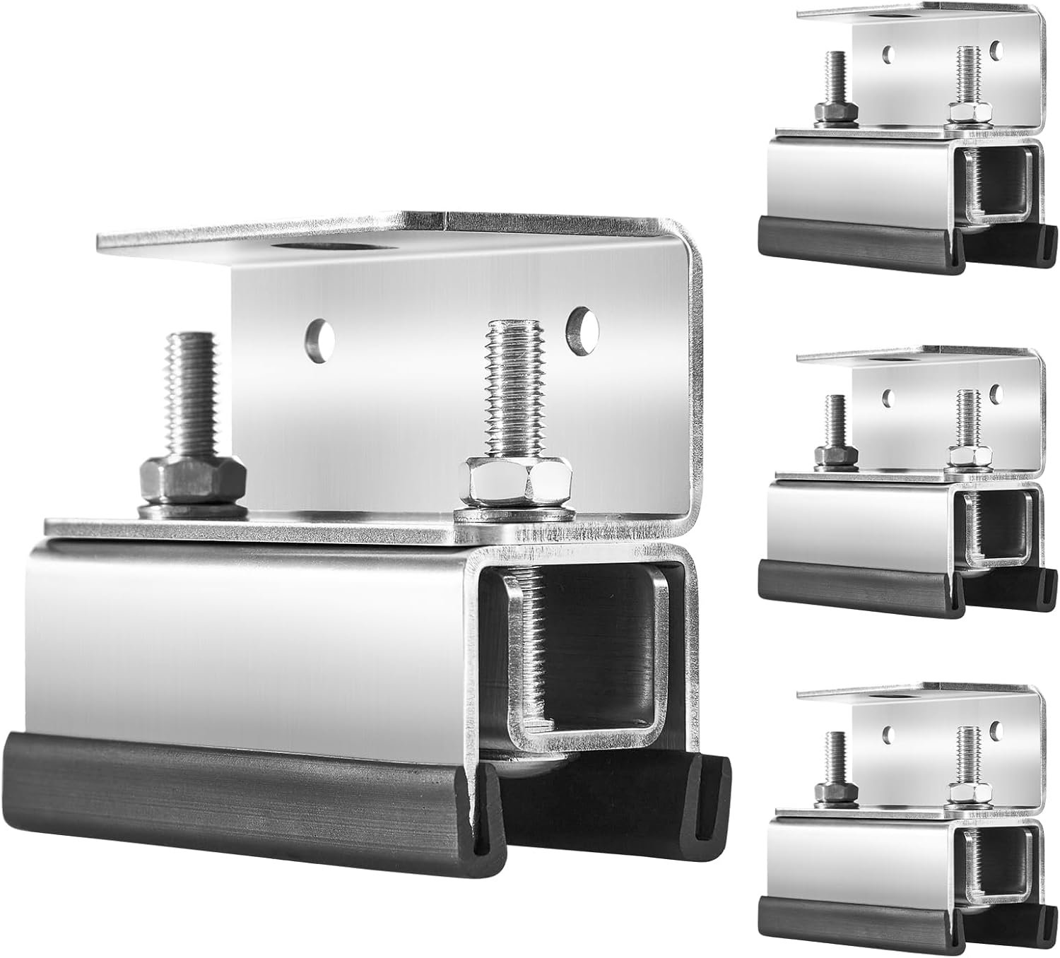 Roof Rack Mount Kit, Roof Rack mounting Brackets, 304 Stainless Steel Van Roof Rack for ProMaster, Boxer, Jumper, Ducato 6 Piece