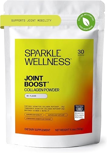 Miniatura 11 de Sparkle Wellness Péptidos de Colágeno FORTIGEL & TENDOFORTE Polvo de Colágeno con Ascorbato de Calcio Vitamina C para Apoyar la Movilidad