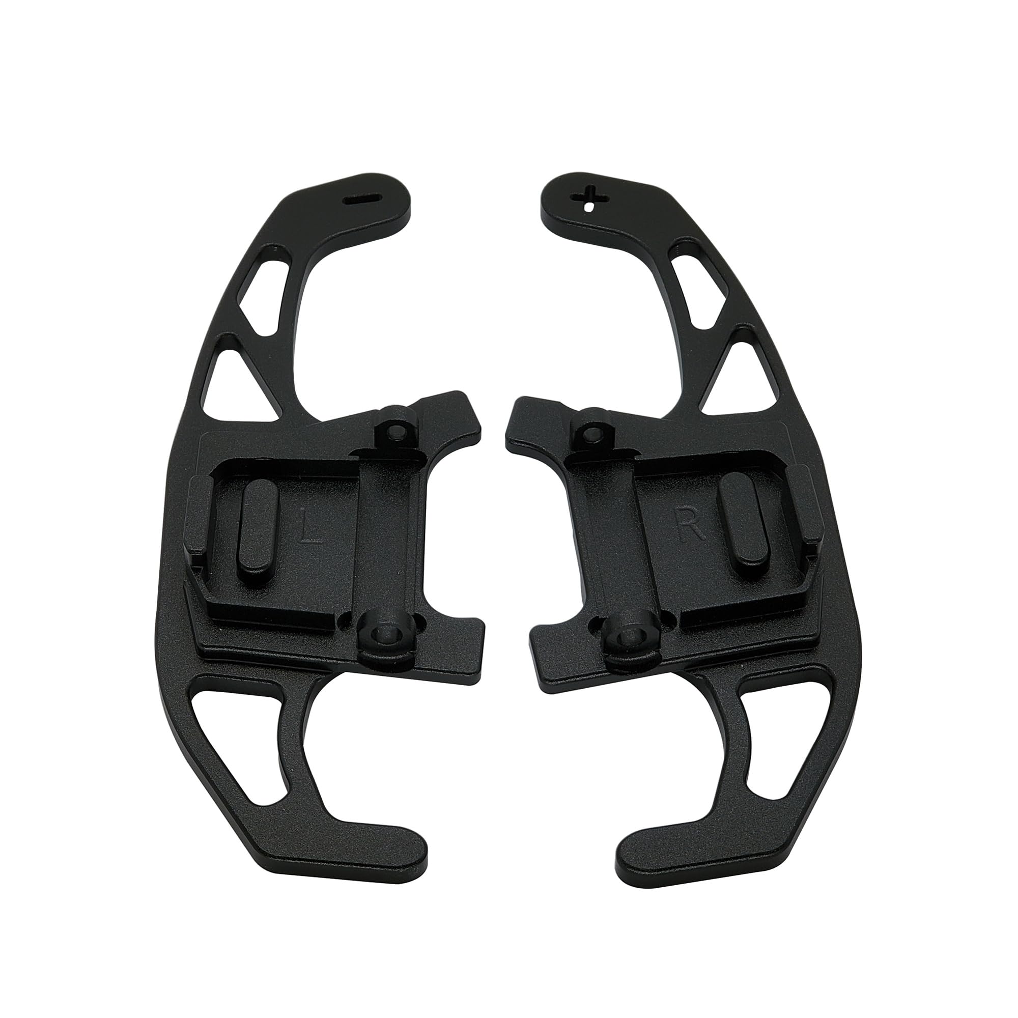 Steering Wheel Paddles Shifters Extensions Compatible With Volkswagen Golf MK7 Polo GTI/GTD/GTE/R R-line Passat Scirocco(Black)