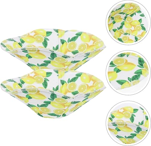 Miniatura 5 de Luxshiny 2 cuencos para microondas, soporte para cuenco caliente, soporte para platos de horno, agarraderas, almohadillas calientes, tapete para