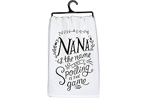 Primitives by Kathy Boho Cotton Kitchen Towel Set: Thoughtful Grandkid Nana Gift Idea